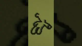 Teddy pixel art #shorts #emojichallenge #minecraft #minecraftbuilding #timelapse