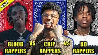 BLOOD RAPPERS VS CRIP RAPPERS VS BLACK DISCIPLE RAPPERS 2020