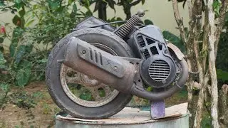Honda Dio SR (SK50) Engine full Restoration