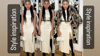 3 styles pour une robe simple/ style inspiration