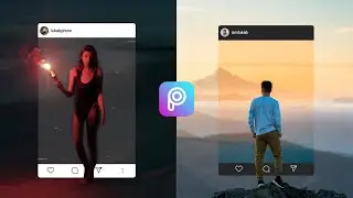 How To Make 3D Instagram Post Edit | PicsArt Tutorial
