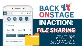 File Sharing - Back On Stage Demo