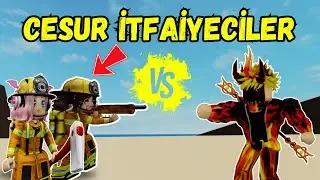 CESUR İTFAİYECİLER KÖTÜ ATEŞ ADAMA KARŞI🏡TUBA ARI🐝ARIGİLLER🐝ROBLOX Brookhaven🏡RP 🐝AYŞEM ECE ARI