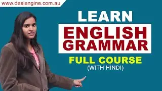 Learn English Grammar Full Course (with Hindi) | Desi Engine India