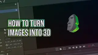 HOW TO TURN IMAGE INTO 3D ON PANZOID CM3 / PZP