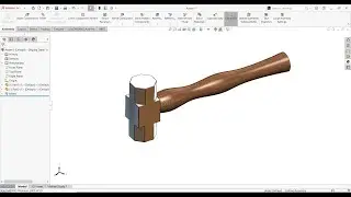 Sledge hammer design in #solidworks | Engineers Hub