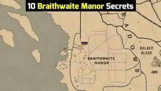 10 Braithwaite Manor Secrets That Players Missed in Red Dead Redemption 2