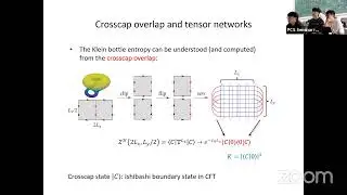 Hong-Hao Tu: Klein bottle partition function and tensor networks