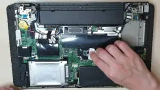 Lenovo ThinkPad T450 Disassembly and cleaning / thermal paste replacement / разборка