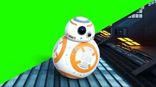 BB8 droid green screen effect bundle - free to use green screen effects