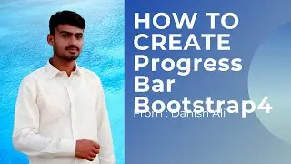 How to Create Progress Bar in Bootstrap4