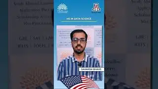 Student Review - Saharsh Bhave | The University of Arizona #shorts