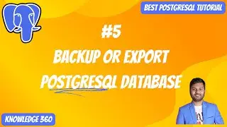 How To Backup PostgreSQL Database Using pgAdmin psql DBeaver || Best PostgreSQL Tutorial Video #5