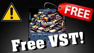 【New Free VST!】Fantastic! High Quality 8bit Chiptune VST Plugin! Gamer VST by StudioLinked