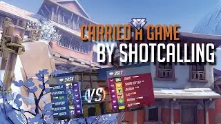 Carried a game only with shotcalling!