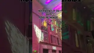 July 2023 Independence of the Sea. Royal Promenade 