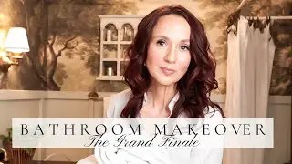 BATHROOM MAKEOVER 🛁 Jane Austen Inspired ✨From Start to Finish✨