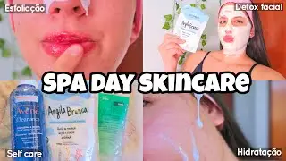 Complete Spa Day Skincare ✨ Self-care, facial detox, exfoliation + hydration
