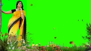 girl photo green screen video ll girl click photo green screen