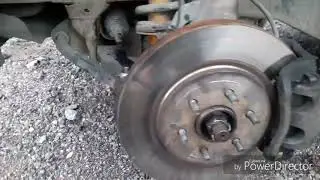 Ниссан Патфайндер r51 замена рулевого наконечника.
