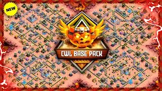 *NEW TH18 CWL BASE* LINKS | BEST ANTI 2 STAR WAR & LEGEND LEAGUE BASES IN CLASH OF CLANS