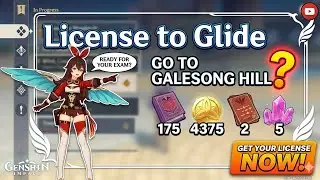 Genshin Impact #2 | License to Glide Quest | Amber's Gliding Exam