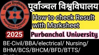 HOW TO PURBANCHAL SEMESTER RESULT  CHECK WITH MARKSHEET |BBA काे result check गर्ने तरिका|