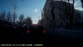 Мини ДТП из-за глупой...