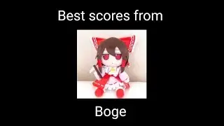 Best scores from: Boge