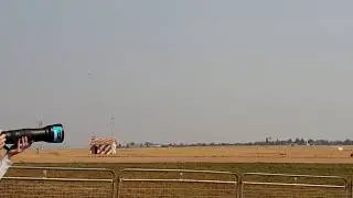 BAE Systems Hawk does a low fly past into a loop