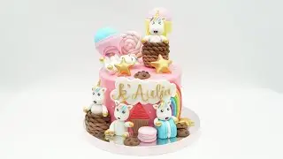 CAKE FONDANT UNICORN