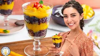 Black Sticky Rice Pudding (EASY Vegan Dessert)