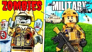 I built a ZOMBIE INVASION in LEGO City...