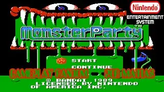 Matias juega Monster Party [NES] (edición random)