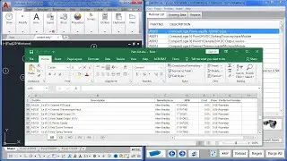 How to extract AutoCAD Attribute Data with Material List Pro Attribute Block Manager