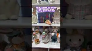 Look at these bunnies for your Easter Decor. #shorts #easterdecor #easterbunny