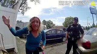 Woman Tries to Play the VICTIM… Ends Up in CUFFS Instead – Caught On BodyCam