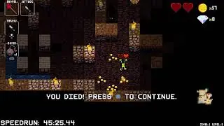 Crypt of the necrodancer - Low% 4th Characters death April 11