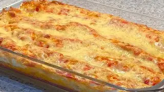 ОЧЕНЬ ПРОСТО, УЖИН за полчаса на всю семью, Вкусно и сытно.