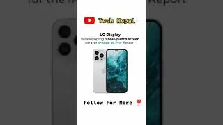 iPhone 14 Pro Display Will Be Made By LG Company 