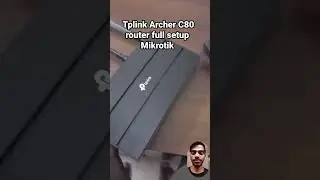 tplink router c80 unboxing !! support mikrotik DHCP setup 