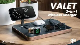 Nimble VALET 3-in-1 Wireless Charger | Qi2 Certified