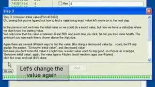 Cheat Engine Tutorial Step 3
