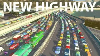 Most Satisfying Highway Interchange Yet?  | Cities Skylines
