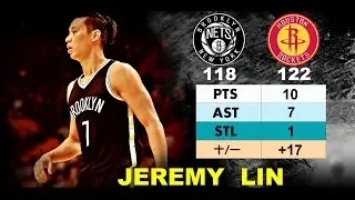 Jeremy Lin 林書豪─ 2016.12.12 Brooklyn Nets vs Houston Rockets