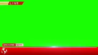 (4K) News Template Green Screen | News Green Screen | Breaking News Green Screen | No copyright