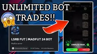 Madfut 24 UNLIMITED BOT TRADES!! || FREE COINS & CARDS!