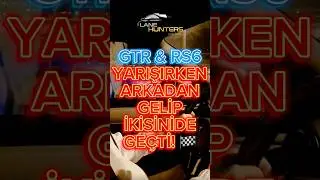 GTR vs. RS6 YARIŞIRKEN BÜYÜK SÜRPRİZ❗️🤣🏁 #lanehunters #automobile