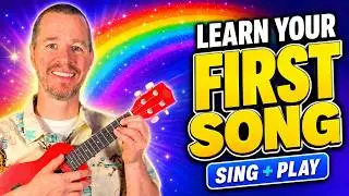 Ukulele Lesson for Children - How to Sing and Play 