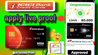 lcici Bank Credit Card Apply || Icici Credit Card Kaise Kare || Without Income Proof credit card
